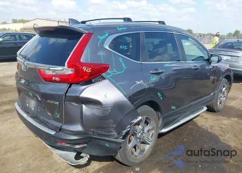 2017 Honda Cr-V Ex-L/Ex-L Navi from USA, damaged, VIN 2HKRW2H84HH664800